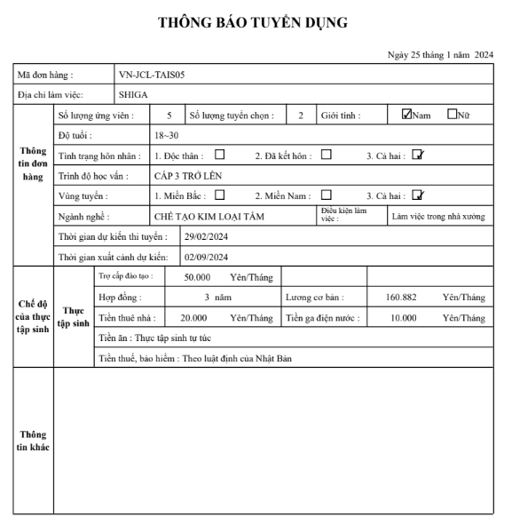 chế tạo kim loại tấm tại nhật bản 