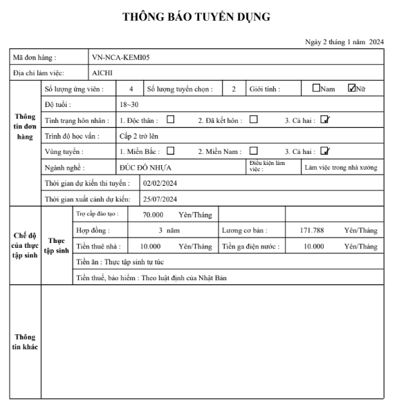 đúc đồ nhựa nhật bản