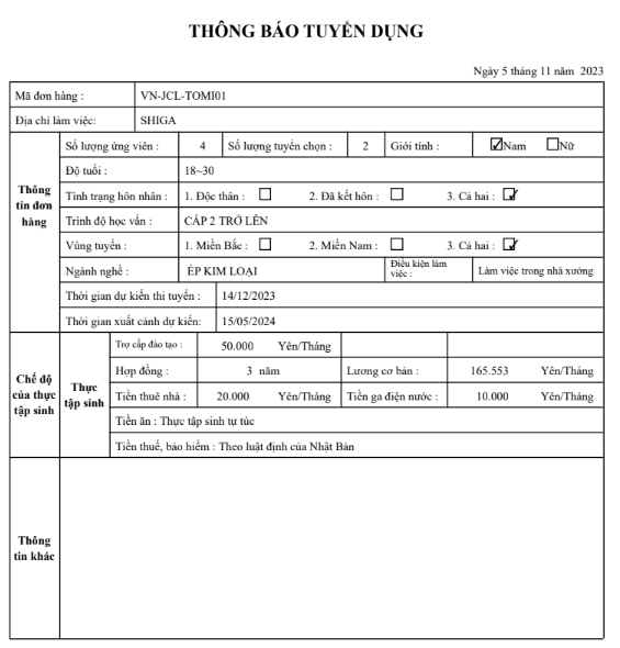 ép kim loại tại nhật bản